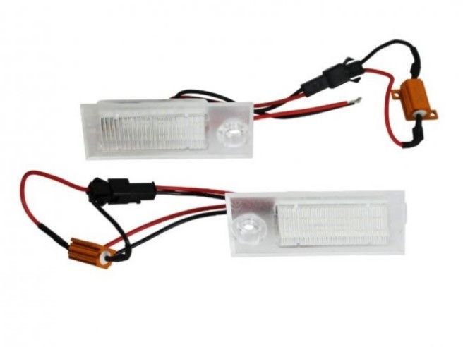 Плафони LED 3938 за регистрационен номер за Audi A6