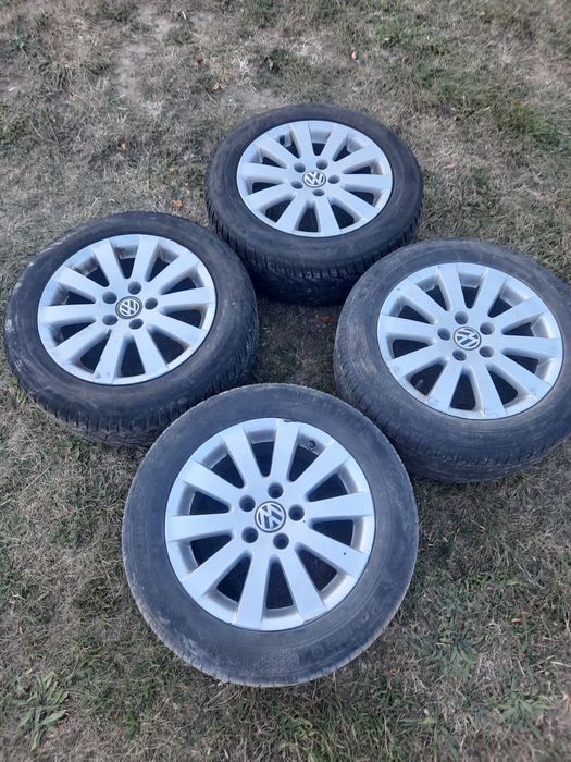 Джанти с гуми за vw 5х112