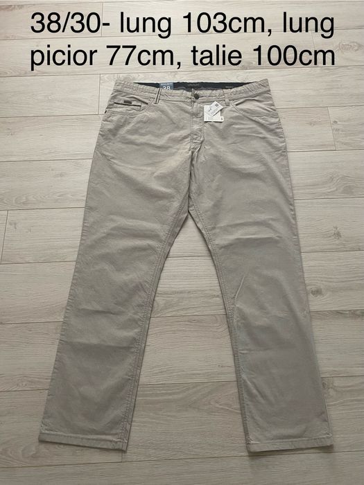 Pantaloni barbatesti 38/30 RegularFit Stretch, noi