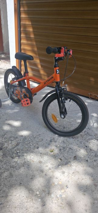Детско колело - велосипед BTWIN   16 инча. Като ново е !