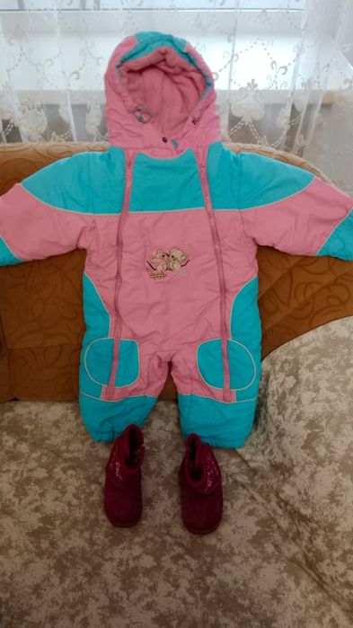 Продам комбинезон,куртка зима на девочку