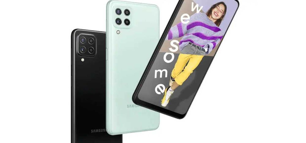 Telefon SAMSUNG Galaxy A22, 64GB, 4GB RAM, Dual SIM, Black