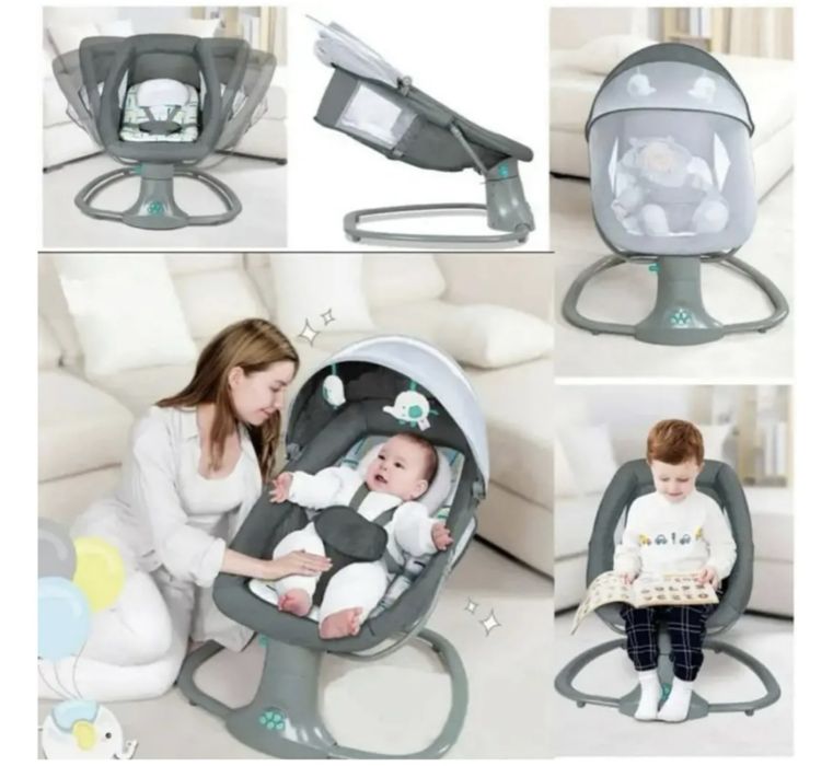 Шезлонг люлька детская Mastela