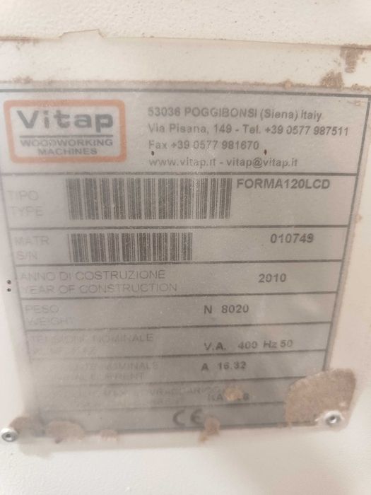 Полуавтоматична пробивна машина VITAP
