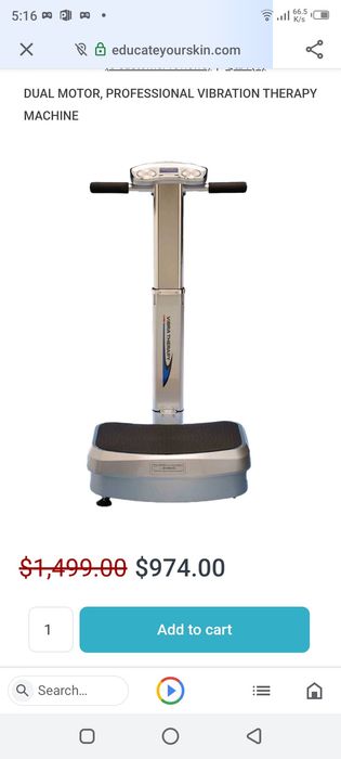 Вибро терапевтична машина Vibro Therapy