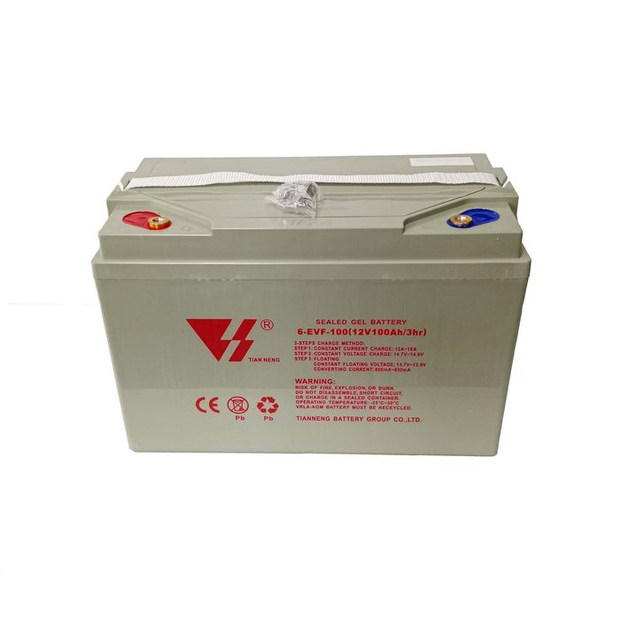 Герметичный гелевый аккумулятор 6-EVF-100 (12V, 100Ah/3hr)