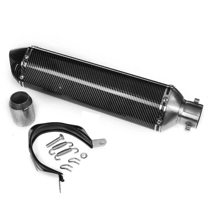 Toba evacuare moto sport ATV carbon finala lunga  esapament