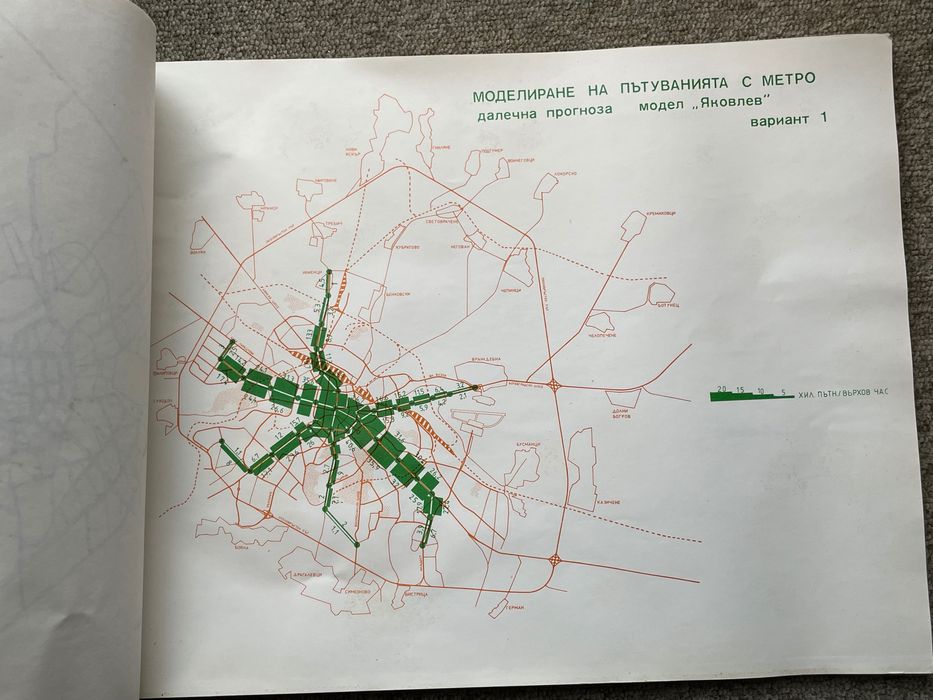 Рядка  книга Столичен народен съвет управл архитектура градоустройство
