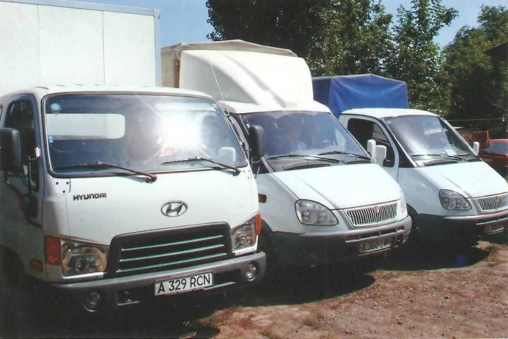 Грузогазели, мебельные фургоны, грузчики. Алматы