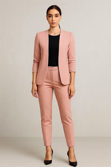 Женский костюм двойка - пиджак и брюки