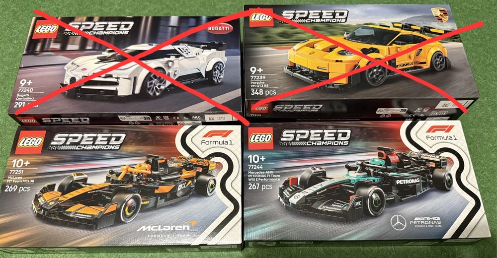 LEGO Speed Champions Formula 1