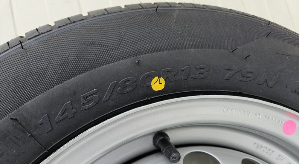 Roata 145/80 R13, Anvelopa Security M+S Janta 4.5Jx13