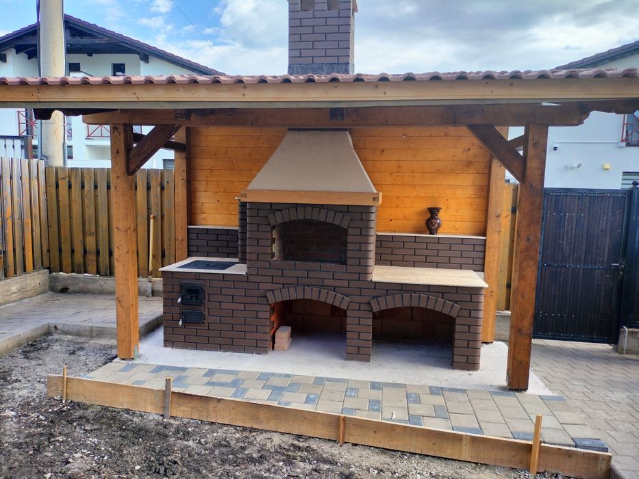 Gratare zidite de gradină si șeminee!