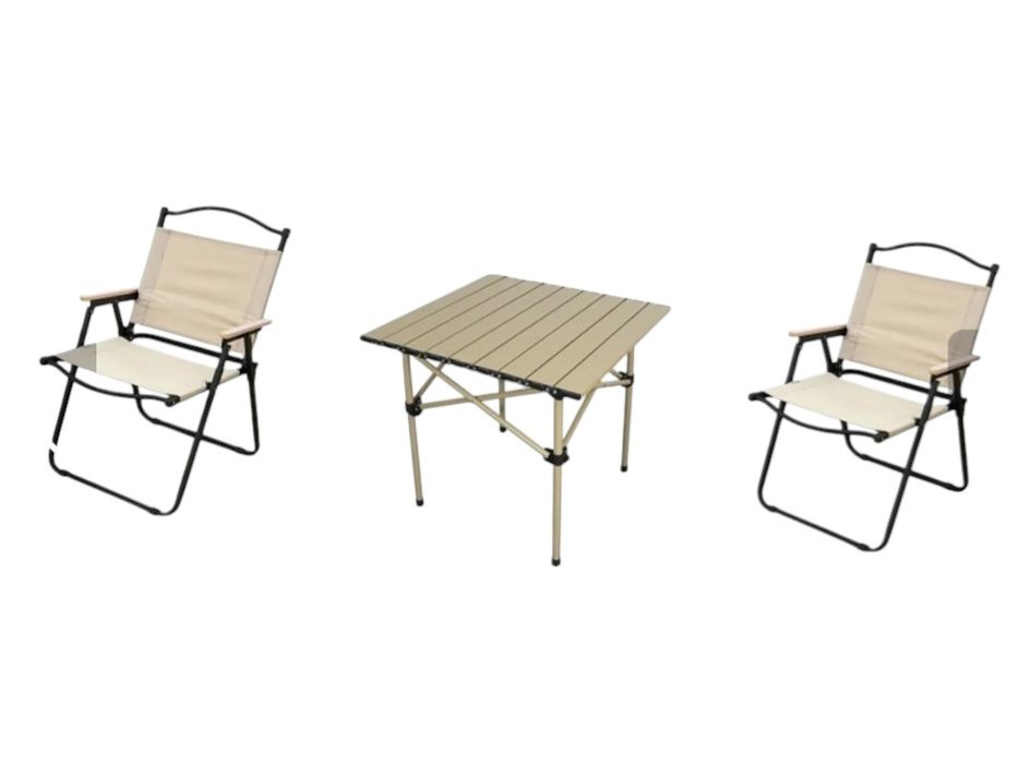 Комплект къмпинг маса и 2стола