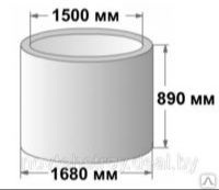 Kolsa kolodes Бетонный кольцо для калодец в ассортименте ЖБИ