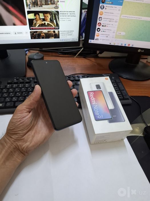 Redmi note 9pro 8/128gb ideal iwlawi zur aybi yuq tozza telefon