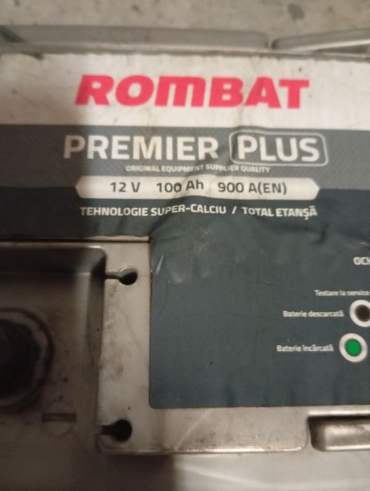 Baterie auto Rombat Premier 100 amperi Seleniu stare perfecta