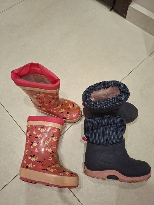 Детски есенно зимни ботуши 2 бр.
