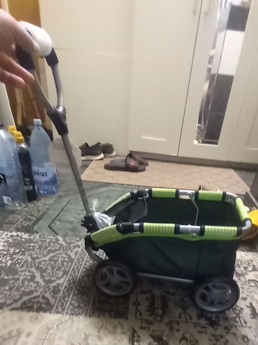 Căruț  de transport pt cățel de talie mica sau pisici