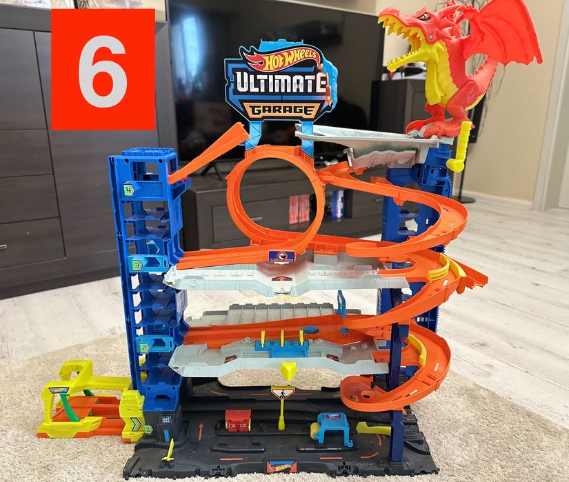 Hot Wheels City Mega Garage писта - различни видове