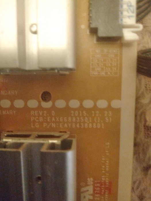 Placă de alimentare EAX66883501,tv LG 42"LG 43