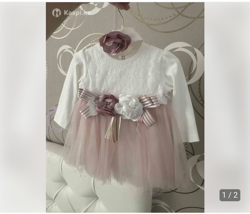 Платье на выписку и бесик той