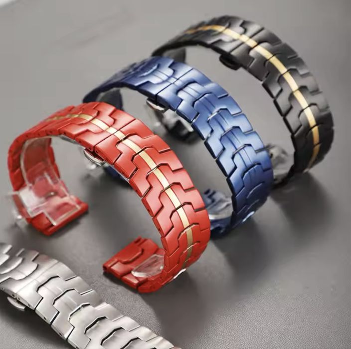 Kаишки от НЕРЪЖДАЕМА СТОМАНА за Samsung/Huawei/Garmin/Amazfit