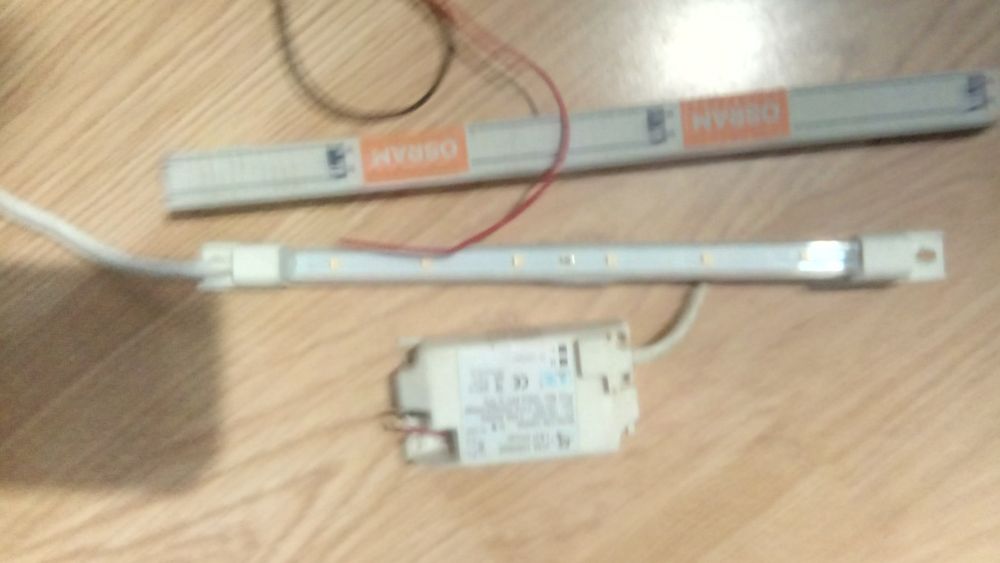 Лед лента в пластмасова шлауха с траф