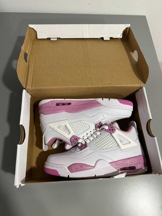Air Jordan 4 Retro White Pink, marimea 38
