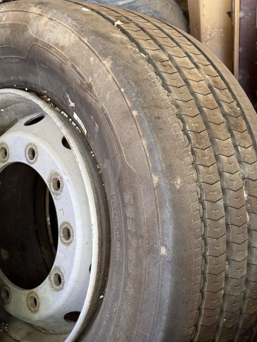 385/55/R22.5 MICHELIN дискамымен бирге