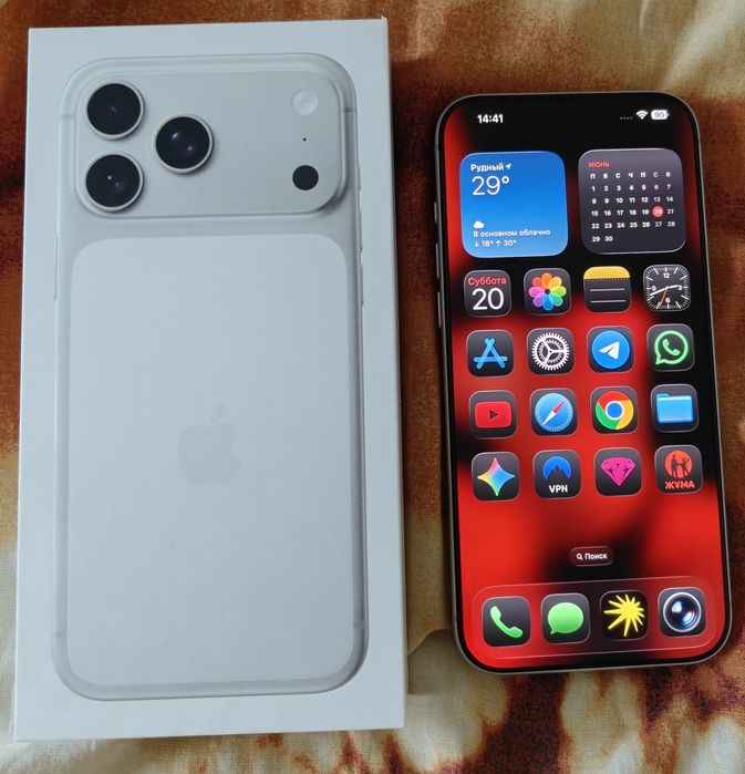 Iphone 17 pro max 512gb sim+esim
