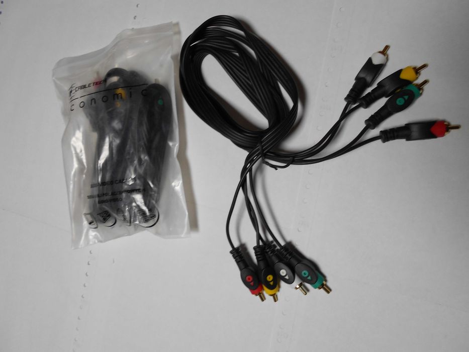 Cablu audio video, RCA tata 4 buc - RCA tata 4 buc