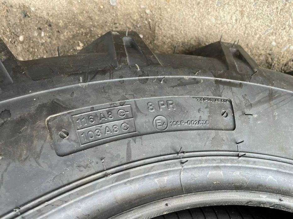 Anvelope noi 7.50-20 de tractiune cu garantie BKT livrare rapida