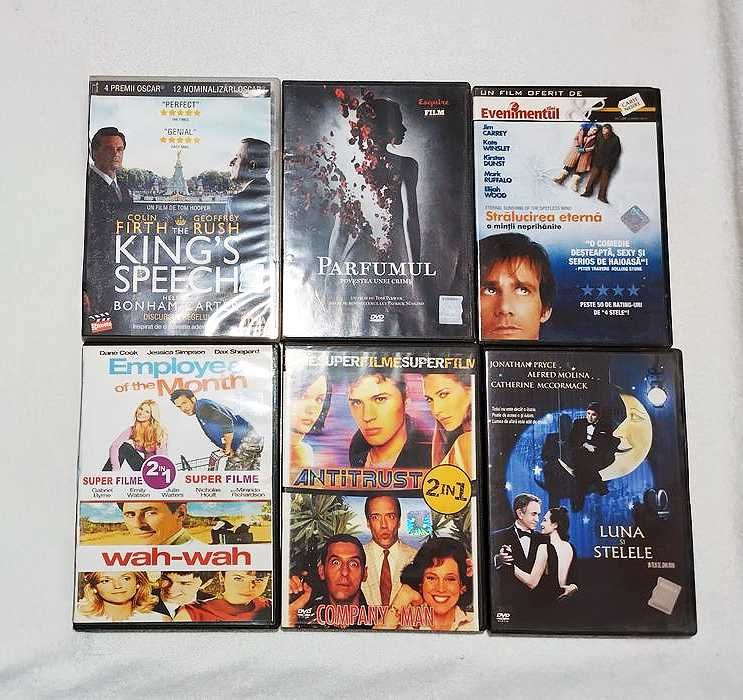 Pachet 6 DVD-uri, 8 filme internationale