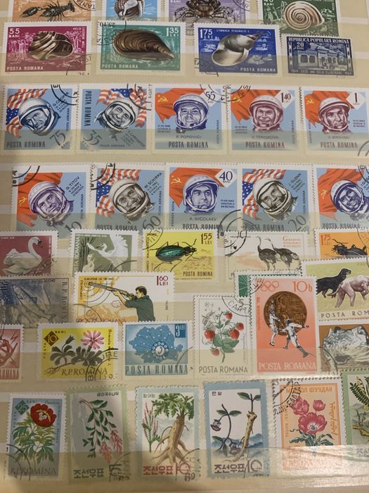 Clasor cu timbre rare romanesti