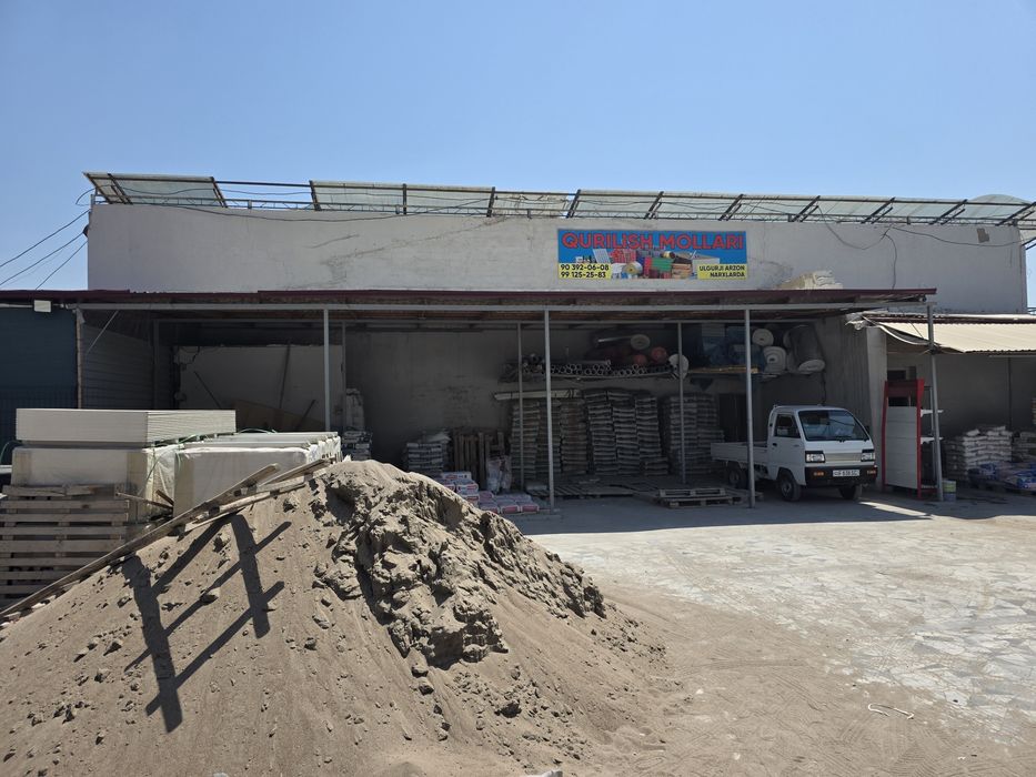 200 m² навес профиль