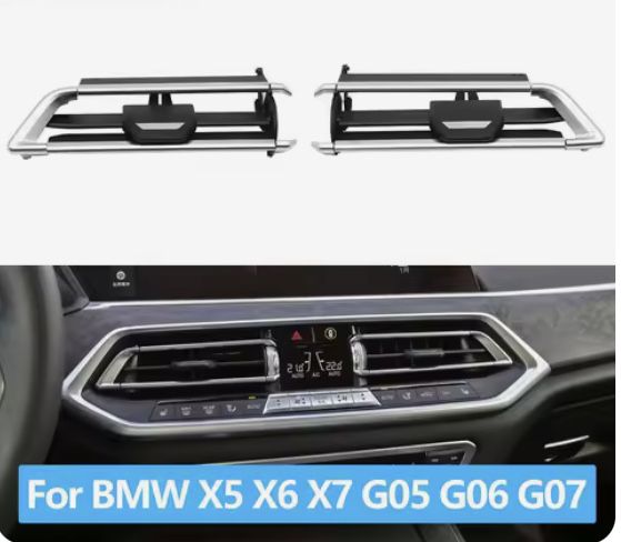 Grilă Centrală Ventilatie Climă Aer Chrome BMW X5 X6 X7 G05 G06 G07