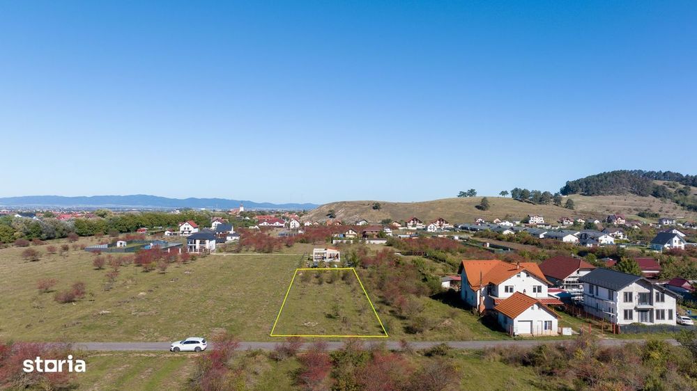 Teren de 1.296 mp Sânpetru – zonă Livadă, front stradal 18, utilitati