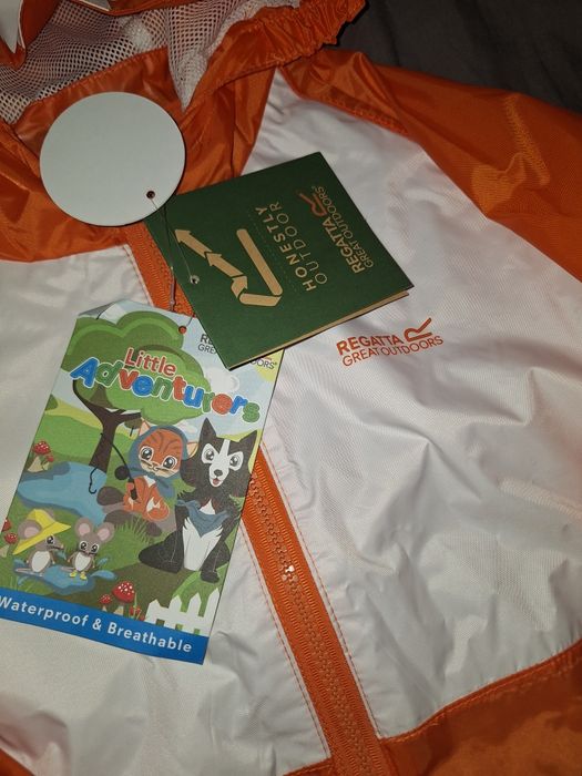 Salopetă ploaie Regatta, tigrișor, nouă cu etichetă