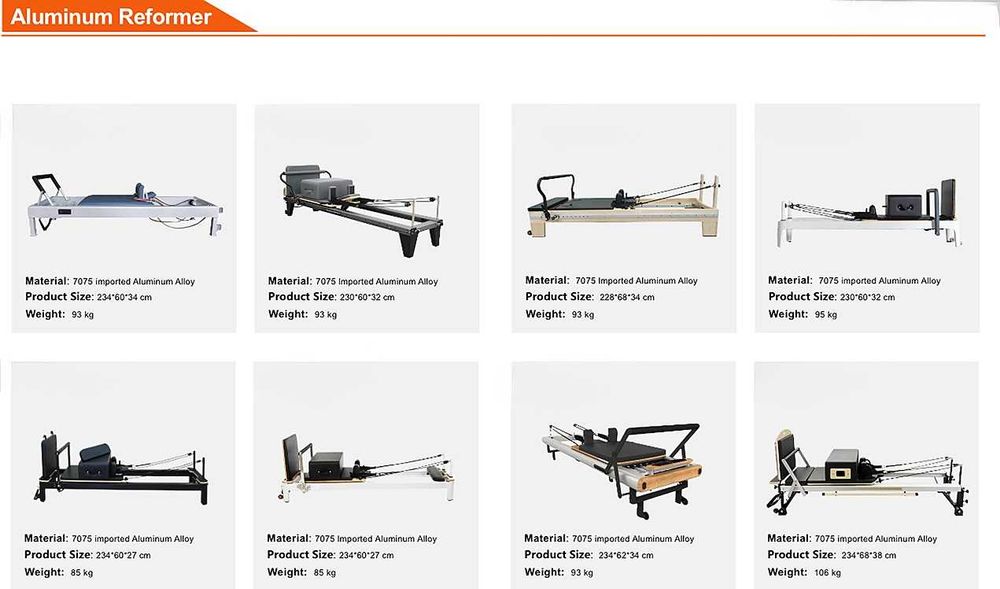 На изплащане/ Пилатес Реформър - Алуминий и Естествено дърво /Гаранция