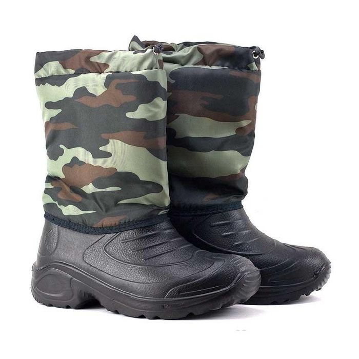 Сапоги резиновые с мехом