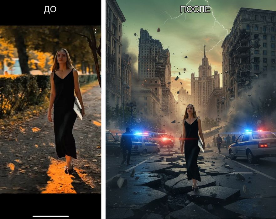 AI фоторедактор: профессиональная обработка фото за 10 секунд