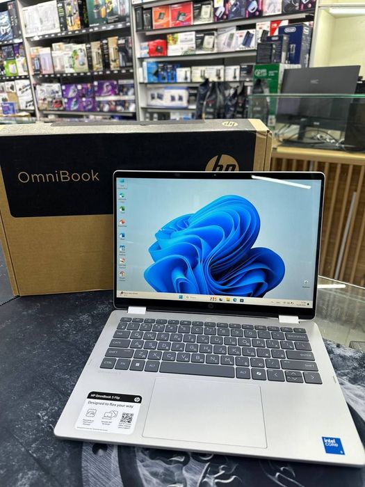 HP Omnibook 5 Flip x360 — Touch, kuchli va premium