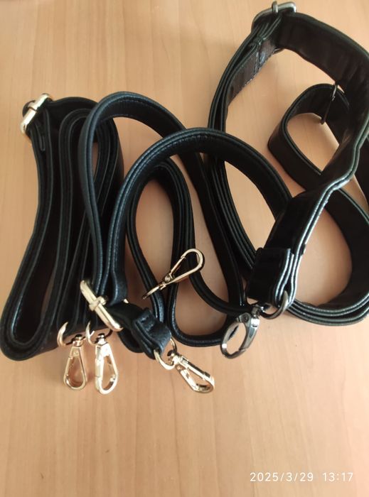 Ремни сумочные кожанные