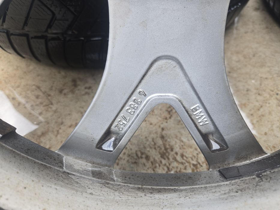 Jante BMW originale X5 - X6 fara nici o zgârietura + anvelope iarna +