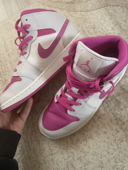vand jordan 1 mid pink