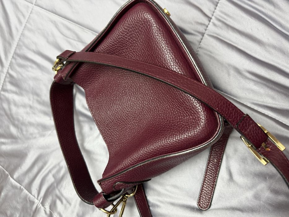 Продам кожаную сумку италья