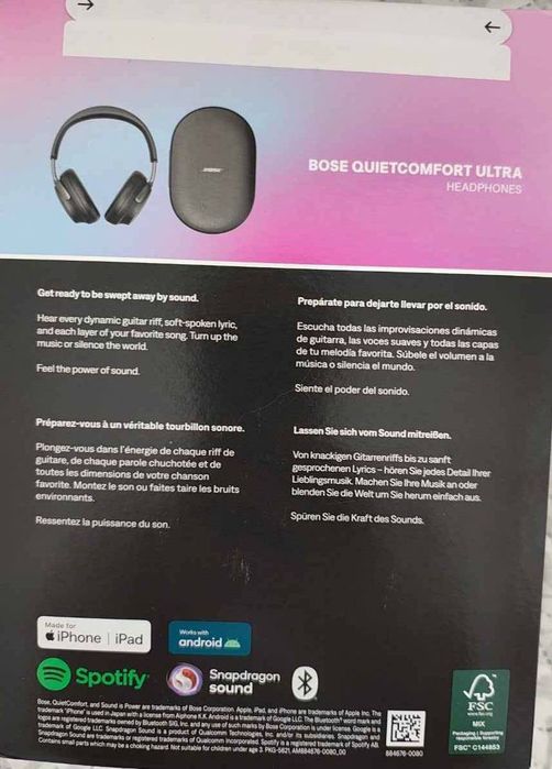 Căști bose quietcomfort ultra