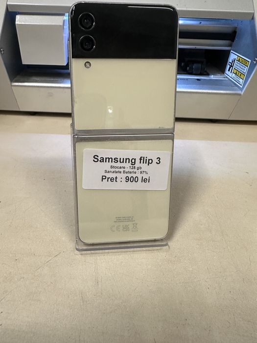 Samsung flip 3 / 128 gb / Garantie / folie sticla cadou