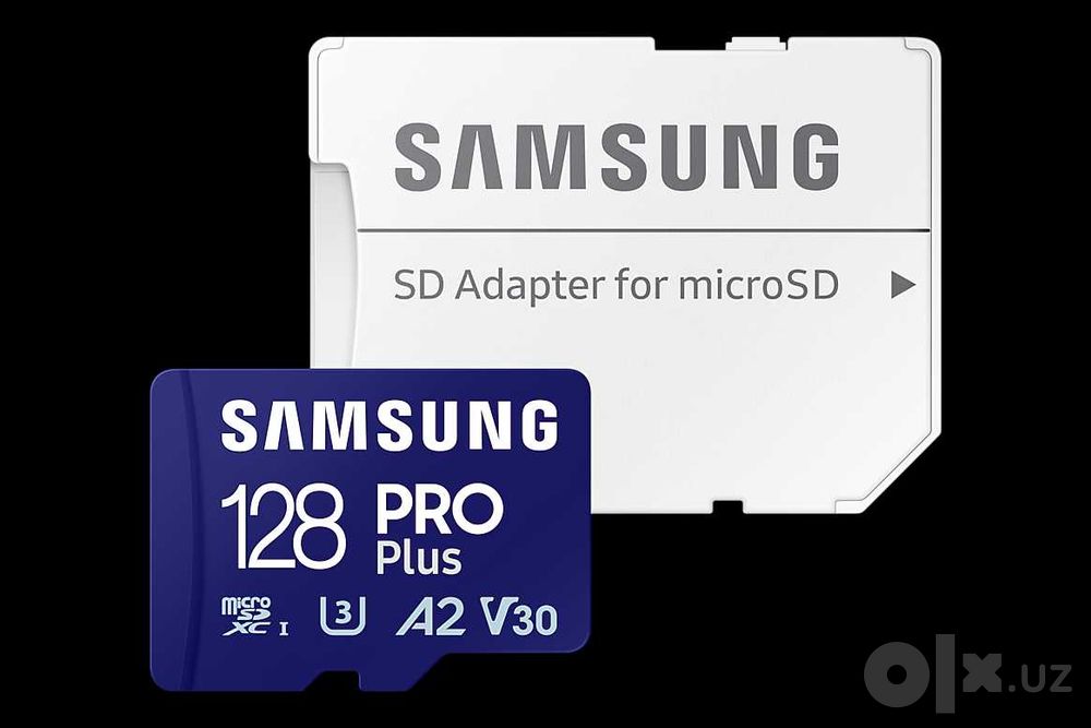 Samsung PRO Plus 128 ГБ microSD, SD-адаптер - Гарантия